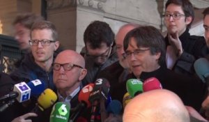 Le dossier de Puigdemont, Puig et Comin devant la chambre du conseil reporté