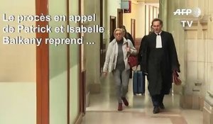 Procès époux Balkany: "il est sous anesthésie générale et moi je suis là!" (Isabelle Balkany)