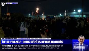 Grève: deux dépôts de bus sont bloqués à Saint-Denis