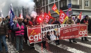 Grève du 17 décembre: forte mobilisation à Lorient