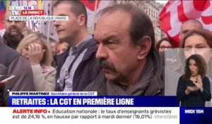 Philippe Martinez: "Il faut retirer le projet existant et faire évoluer le système"