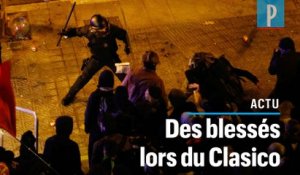 Barcelone : des dizaines de blessés en marge du Clasico