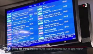 Grève des transports : des heures supplémentaires pour les cars Macron