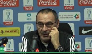 Juventus - Sarri: "J'ai arrêté de suivre la politique"