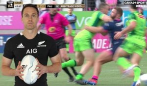 L'ancien All Blacks Ben Smith reçoit un carton rouge face à Paris