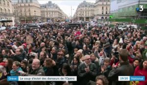 Grève : le coup d'éclat des danseurs de l'Opéra de Paris