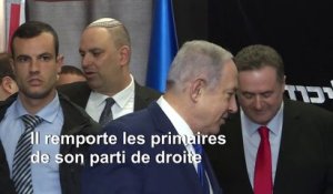 Netanyahu vise les élections générales après sa victoire aux primaires