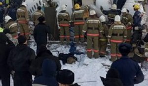 Au moins 12 morts dans le crash d’un avion au Kazakhstan