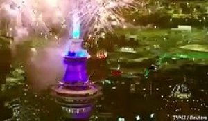 La Nouvelle Zélande, premier pays à passer en 2020 avec un feu d'artifice spectaculaire