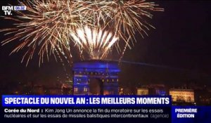 Nouvel An: les meilleurs moments du spectacle sur les Champs-Élysées pour le passage en 2020