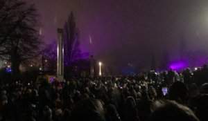 Le feu d'artifice de l'Atomium