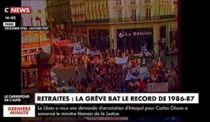 Retraites: C'est la grève la plus longue de l'histoire de la SNCF qui est en train de ce dérouler - Retour sur les précédents mouvements
