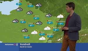 La météo du vendredi 3 janvier en Lorraine et Franche-Comté