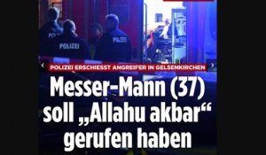 La police allemande a abattu un homme turc, armé d’un couteau, qui tentait d’attaquer deux policiers à Gelsenkirchen