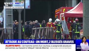Attaque au couteau: Laurent Nuñez vient d'arriver à Villejuif