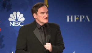 Golden Globes: Quentin Tarantino songe à arrêter de réaliser des films
