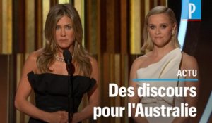 Golden Globes : des actrices expriment leur soutien à l'Australie