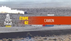 Dakar 2020 - Étape 2 (Al Wajh / Neom) - Résumé Camion