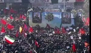 Iran: foule massive à Kerman pour l'enterrement du général Soleimani