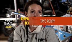 Dakar 2020 - Etapa 3 - Retrato del día - Taye Perry