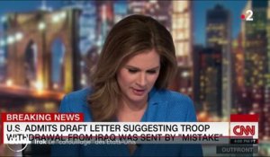 Irak : une lettre annonce par erreur le retrait des troupes américaines