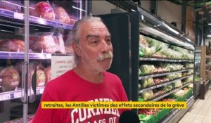 Grève contre la réforme des retraites : début de pénurie alimentaire aux Antilles