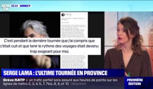 La prochaine tournée de Serge Lama sera une "tournée d'adieu à la province"