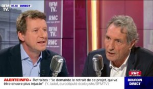 Réforme des retraites: Yannick Jadot estime qu'"il faut qu'il y ait une conférence de financement"