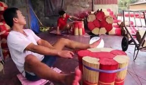 Vietnam: le village de l'encens se pare de rose à l'approche du
