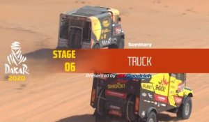 Dakar 2020 - Stage 6 (Ha’il / Riyadh) - Truck Summary