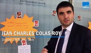 Le député LREM de l'Isère J.C Colas-Roy dénonce des menaces par des militants CGT
