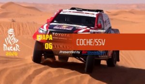 Dakar 2020 - Etapa 6 (Ha’il / Riyadh) - Resumen Coche/SSV