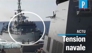 Quand un navire russe « agressif » fonce sur un destroyer américain