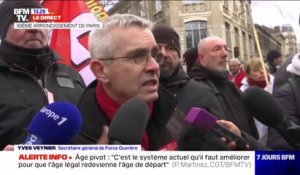 Yves Veyrier (FO) sur la réforme des retraites: "Ce régime unique par point est dangereux"