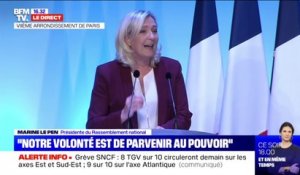Marine Le Pen: "La fracture territoriale, que les gilets jaunes ont mis en avant, est une réalité criante et sera un grand enjeu de la présidentielle"