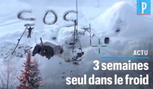 Alaska : un SOS dessiné dans la neige lui sauve la vie
