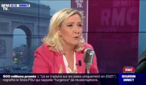 Pour Marine Le Pen, Philippe Martinez est "bien souvent imbuvable"
