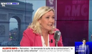 Marine Le Pen: "Winston Churchill a dit 'on lutte contre le nazisme' (...), il faut lutter contre le fondamentalisme islamiste !"