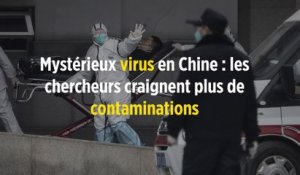 Mystérieux virus en Chine : les chercheurs craignent plus de contaminations