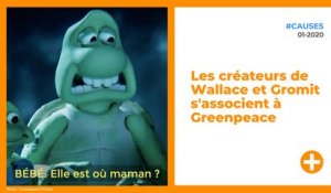 Les créateurs de Wallace et Gromit s'associent à Greenpeace