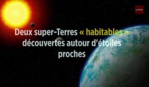 Deux super-Terres « habitables » découvertes autour d'étoiles proches