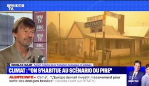Climat: Nicolas Hulot assure que "la France n'est pas parmi les plus mauvais élèves"