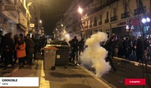ISÈRE Incidents et gaz lacrymogène ce soir à Grenoble