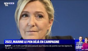 Marine Le Pen candidate à la présidentielle de 2022