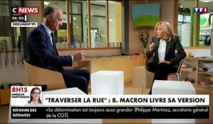 Brigitte Macron est revenue sur la petite phrase du Président conseillant à un chômeur de "Traverser la rue pour trouver un emploi": "Il ne fallait pas dire ça.."