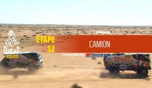 Dakar 2020 - Étape 12 (Haradh / Qiddiya) - Résumé Camion