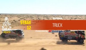 Dakar 2020 - Stage 12 (Haradh / Qiddiya) - Truck Summary