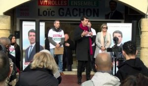 Vitrolles : inauguration du local de campagne de Loïc Gachon