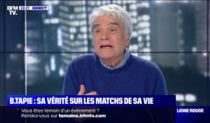 Bernard Tapie: "Boli voulait sortir" quelques minutes avant son coup de tête en finale de la Ligue des Champions