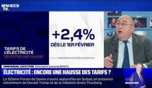 Les tarifs de l'électricité devraient augmenter de 2,4% le 1er février